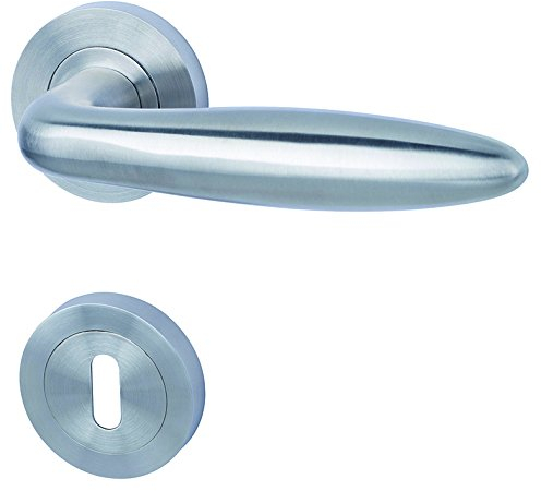 Alpertec 88029900 Edelstahl Adelaide-R für Zimmertüren Drückergarnitur Türdrücker Türbeschläge Neu