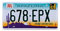 Nummernschild, US-amerikanisch / USA, Arizona Grand Canyon State