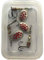 Mepps - Cuiller Speciale Peche a la Truite Aglia (Argent Points Rouges par 3, 2)