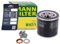 1x Ölwechsel Set - MANN ÖLFILTER + Ölablass-Schraube + LIQUI MOLY Ölwechsel-Anhänger