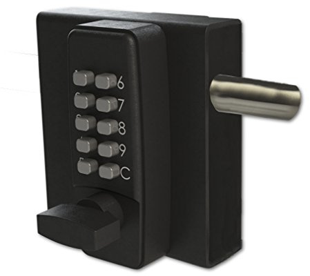 GATEMASTER DGLS Single Sided Handed Digital Gate Lock - LH - DGLS02L (40mm - 60mm)