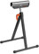 VonHaus Roller Stand - Adjustable Work Stands for Woodworking, Heavy Duty Steel Base & Chrome Plated Roller - Workshop Stand - Horse Shaped Tressell Stands for Woodworking Support