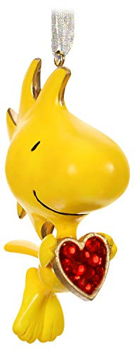 Hallmark Keepsake Weihnachts-Ornament 2019 Jahr datiert The Peanuts Gang for The Love of Woodstock, Metall