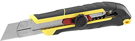 STANLEY FATMAX Cúter con rueda de bloqueo - 9 mm, 18 mm, 25 mm