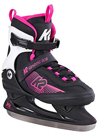 K2 Skates Damen Schlittschuhe Kinetic Ice W, black - pink, 25E0240.1.1.105