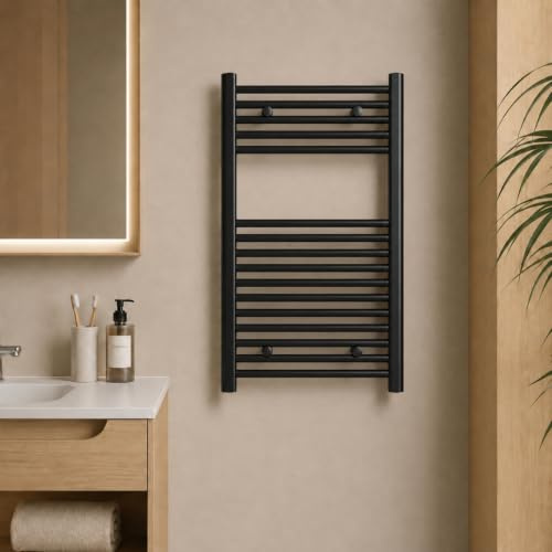 OGOMONDO Termoarredo Bagno Scaldasalviette Acciaio H770xL500xI450 16 Tubi