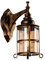 Rustikale Bernstein Glas Wandleuchte 1-Pack, Bronze, industrielle Bauernhaus Lampe Wandleuchter Veranda Beleuchtung Wasserdicht Retro-Lampe für Innen Schlafzimmer Wohnzimmer im Freien（keine Glühbirne）