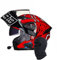 Letetexi Klapphelm mit Bluetooth Motorradhelm Integralhelm Rollerhelm Fullface Helm Sturzhelm ECE mit Doppelvisier Sonnenblende Motocrosshelm für Damen Herren 55~65cm