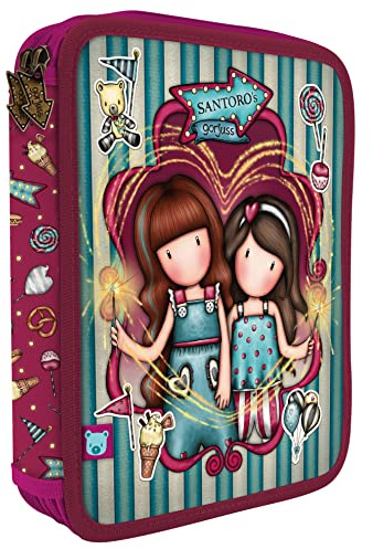 Santoro 688GJ23 Gorjuss Fairground 46 Stück Doppelstift Feuerwerk 18,1 x 23,2 x 4 cm, Mehrfarbig