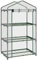 Outsunny Invernadero de Jardín de 3 Niveles Invernadero de Terraza con 3 Estantes 1 Puerta con Cremallera para Cultivo de Plantas Flores Verduras 69x49x125 cm Transparente
