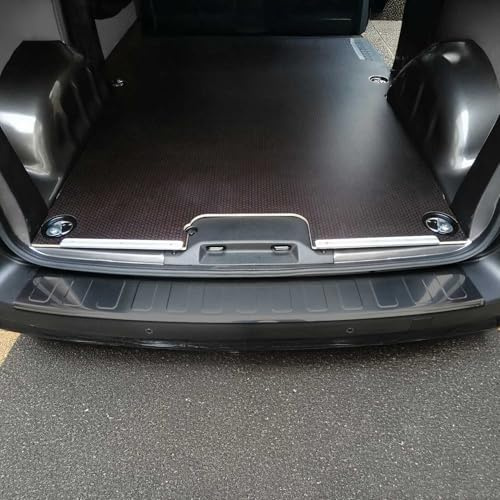 OMAC Ladekantenschutz Stoßstange kompatibel mit Toyota Proace 3 2016-2024 L1 L2 RS Chrom Dunkel