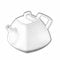 Wilmax - Teiera OLIVIA - Teiera in porcellana - Per caffè - Per tè - Elegante - Resistente ai graffi - Lavabile in lavastoviglie - Microonde - Ergonomica - Capacità: 1050 ml