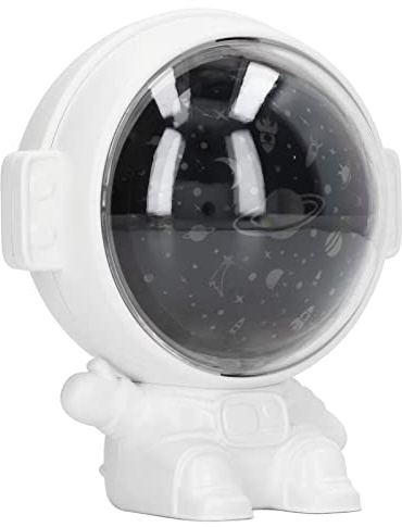 Topiky Projecteur D'étoiles pour Enfants Veilleuse, Projecteur D'étoiles Galaxie Veilleuse, Projecteur D'espace D'astronaute avec Fonction Musicale, Chargement USB, Rotatif, Cadeaux