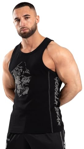 Gorilla Wear Monterey Tank Top Old School Herren Bodybuilding Ärmellos Fitness Gym