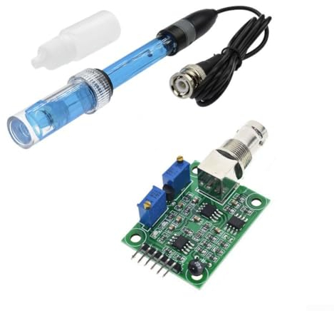 HEIBTENY PH Wert Test pH-Sensor sammeln Modul zur Überwachung der pH-Elektrodensonde PH 0-14