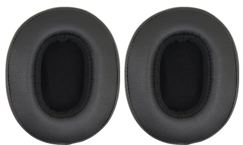 Ersatz-Ohrpolster für Skullcandy Venue Wireless ANC, Kopfhörer-Ohrpolster für Skullcandy Crusher Wireless/EVO/Hesh ANC/EVO/Crusher ANC Headset-Zubehör, Ohrmuscheln (schwarz)