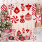 HeiPen 26 teilige Set Weihnachtliche Hängende Wirbel Dekorationen Spiral Girlanden Set Frohe Weihnachten Anhänger Deko