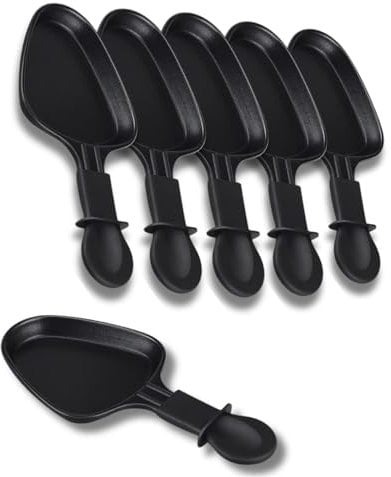 SOS Accessoire Poêlons à Raclette Antiadhésive | Lot de 1 à 12 | Mini Raclette Triangle | Compatible avec Appareil à Raclette Tefal | Design Ergonomique et Facile à