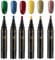 Waterproof Nail Polish Pen,6PCS Manicure Pedicure Nail Varnish Pens,Nail Gel Pen