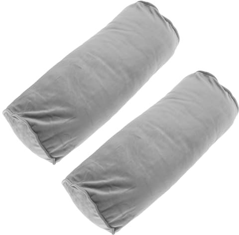 Beavorty 2stücke Zylindrisches Nackenkissen Langes Runde Kissen Rollkissen Für Kopf Und Nackenstütze Für Bett Und Schlafsofa Bequeme Schlafunterstützung