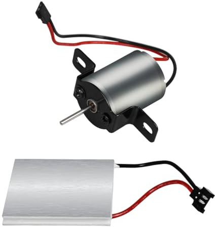 EPIGEIST Kaminventilator Motor Set Für Reparatur Praktische Zubehörteile Aus Starkem Metall Einfache Installation Für Kaminöfen Und Blower Fans Langanhaltende Nutzung