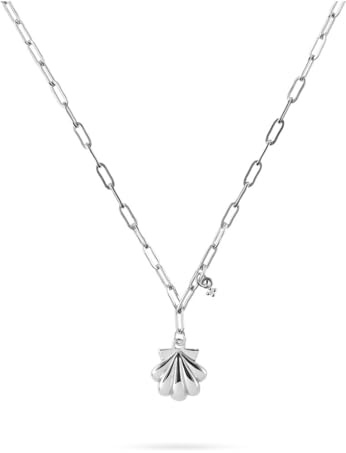 Guido Maria Kretschmer Damen-Kette 925er Silber 1 Diamant One Size, Silber 32026827