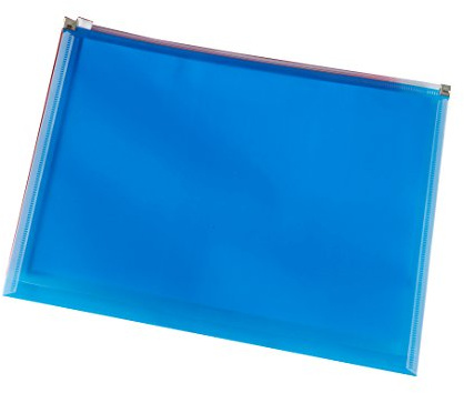 Rexel Zip Bag A4, sortierte Farben, Farbige Reißverschlusstasche in sortierten, 1 Stück