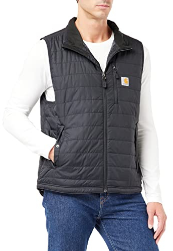 Carhartt, Gilet impermeabile Rain Defender®, Relaxed Fit, pesantezza leggera Uomo, Nero, L