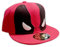 Marvel Deadpool Snapback Cap Angry Eyes Baseballmütze, Größenverstellbar