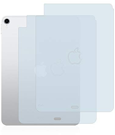 BROTECT Protector Pantalla para Apple iPad Pro 11 2018 (Trasero) Protector Transparente (2 Unidades) Anti-Huellas