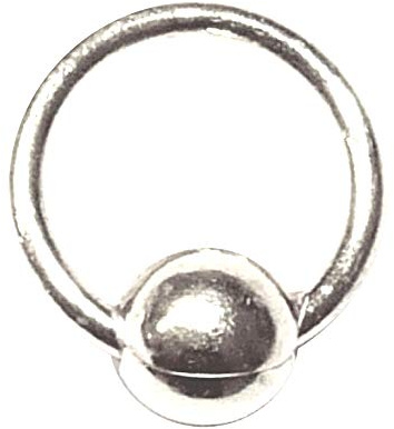 Nagelpiercings 925 Sterlingsilber mittel Ø 5-6mm, komplett silberfarben Germany, Nails Piercing.