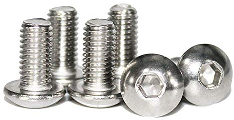 ISO 7380 Linsenschraube mit Innensechskant Edelstahl A2 M10x 20 mm 10 St