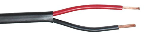 Lumonic 5m FLYY-fl cable vehículo 2 hilos I cable vehículo con sección 2x 0,75mm² I cable remolque 2 polos, cable remolque multiconductor