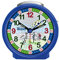 SCOUT Wecker, Kunststoff, blau, rund