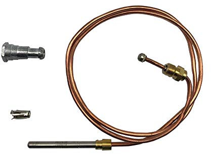 Zero 36 Universal Replacement Thermocouple For Gas Furnaces,Boilers And Water Heater,Compatible With Honeywell,Mars,Johnson,Robertshaw,Penn,Johnstone, Johnson Controls Thermocouple