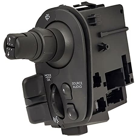 Vinciann Palanca desvioguía del limpiaparabrisas para luna trasera, control de radio, manos libres, compatible con código 8201590631 y apto para Clio III, compatible con Kangoo II y otros