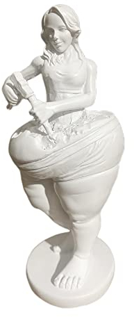 Sharplace Schlankheits Göttin Statue, Frauen Statue, Yoga Dekoration für Geschenke,