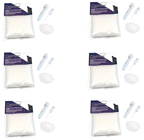 Kruuse Catrine Pearl Urin Auffangsystem | 6er Pack | 6 x 200 g | Urinsammelsystem für Katzen | Enthält Nicht saugfähiges Granulat, eine Pipette und EIN Sammelröhrchen