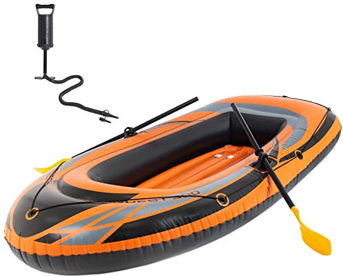 M.Y Sea Quest 300 Two Man Inflatable Boat Set including Dinghy Boat, Oar and Paddle 234 x 135cm