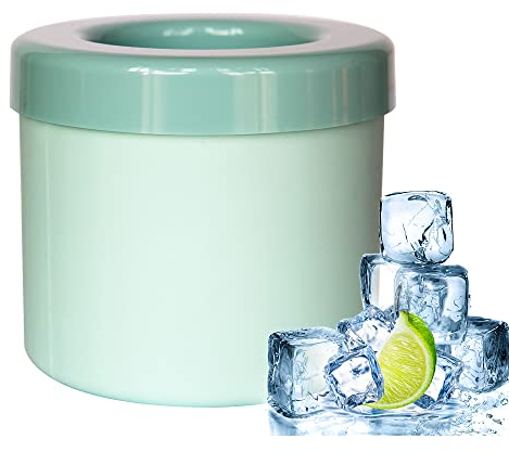 Magic 3D Mini Ice Cube Trays - Easy-Release Ice Maker, 60 pcs, Small Size, Blue