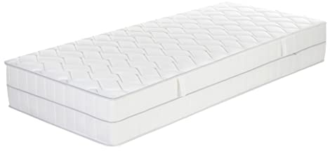 Ortho-Relax Kaltschaummatratze 100x200cm, 29cm hoch, Härtegrad H4, atmungsaktive Matratze mit Luftkanaltechnik, orthopädische 5-Zonen-Komfortschaum-Matratze, Öko-Tex 100 Zertifiziert