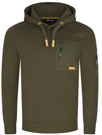 riverso Hoodie Herren Regular Fit RIVLasse Kapuzenpullover Pullover Brusttasche Grün XXL, Größe:XXL, Farbe:Ivy Green