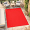 TAPISO Mono Teppich Kurzflor Indoor Outdoor UV-beständig Rot Einfarbig Wohnzimmer Schlafzimmer Kinderzimmer Modern Design ÖKO-TEX 200 x 300 cm