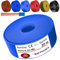 MAS Premium Cable de 5 a 100 m H07 V-K 10 mm² negro, marrón, azul oscuro, amarillo verdoso, azul claro o rojo, cable individual flexible (azul claro, 30 m)