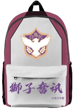 Anjinguang Haikyuu Anime-Rucksack – Haikyuu Tasche, Schultasche, multifunktionale Tasche, Cosplay, Schultertasche, Laptop-Rucksack, Reiserucksack für Jungen, Mädchen, Kinder, Büchertasche,