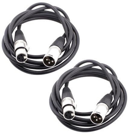 Toyvian Xlr Cable Flute Bumper White Dove Balloons Female Colored Cables Sound Equipment Cable Xlr Audio Cord Mics Recorder Storage Copper Conductor Cable Microphone Cable Balance