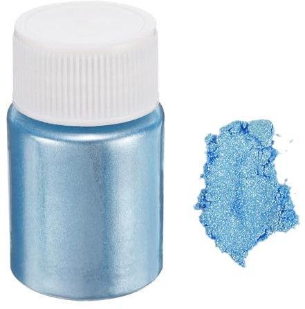 QUARKZMAN 15g/0.5oz Mica Pulver Natürliche Harz Epoxid Pigmentpulver für Gießharz, Autolack, DIY Kunst und Handwerk, Blitzblau