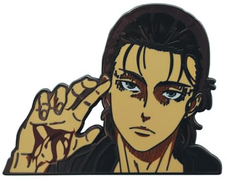 Amasukami Anime Charaktere Eren Jaeger Abzeichen