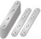 HXJDAM 20 placas perforadas, conector plano de acero inoxidable, conector de madera de metal (97 x 17 x 2 mm), chapa de conexión, chapa perforada, conector