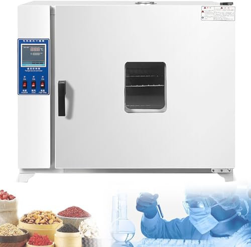 Qiang Forno Elettrico Laboratorio Forno Industriale Sottovuoto Forno a Microonde Forni Essiccatori Macchina Essiccatrice Essiccatore Ad Aria Calda Disidratatore Verdure con Controllo Temperatura,16L